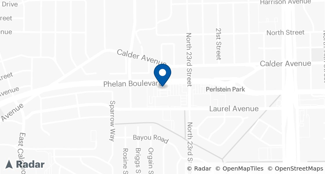 Map of Dairy Queen Location:: 3995 Phelan Blvd, Beaumont, TX, 77707-2223